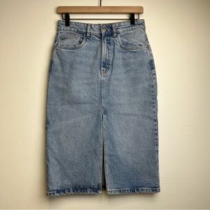 ZARA Jean Skirt
